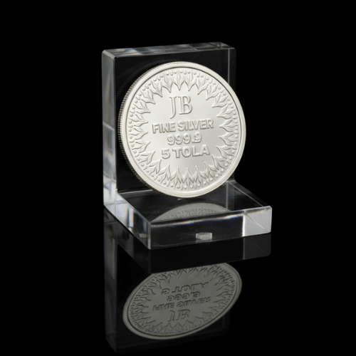Silver Coin - 5 Tola - Image 2