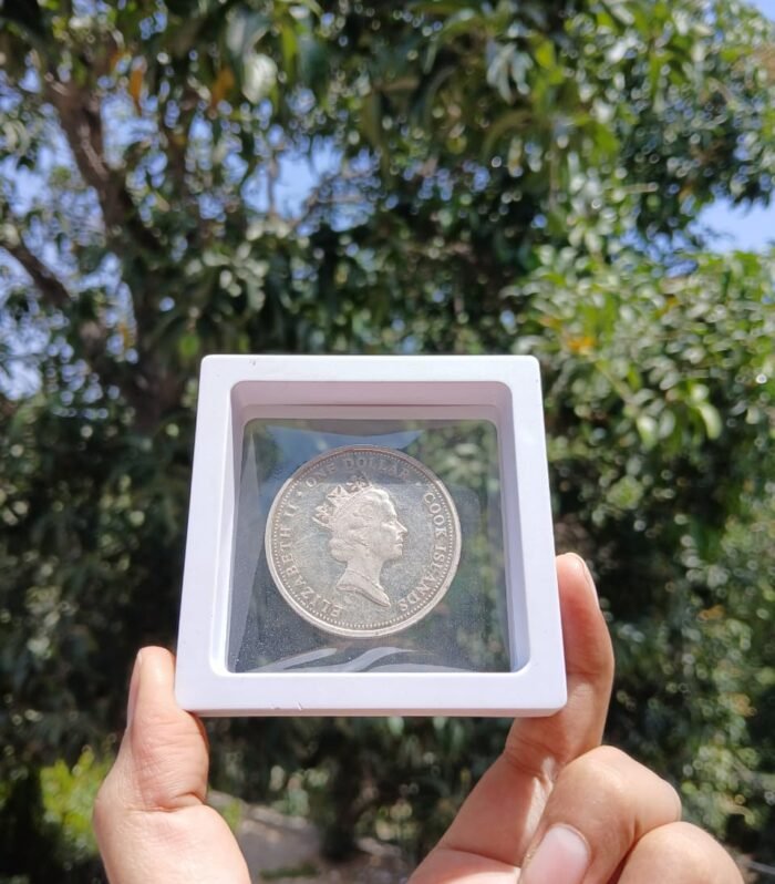 2005 Cook Islands 1 Dollar – Leif Eriksson (Age of Discovery Series) – 1 oz .999 Silver