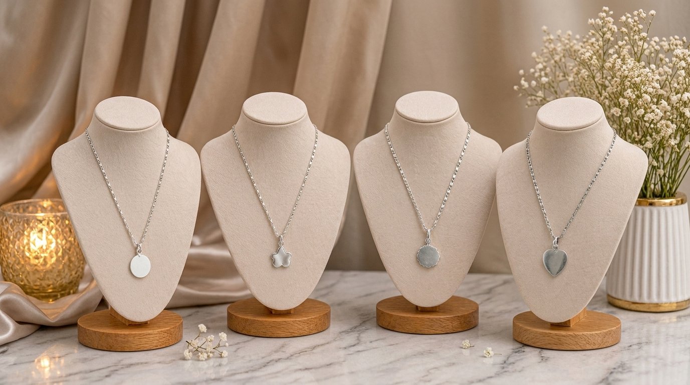 Silver Pendants Banner